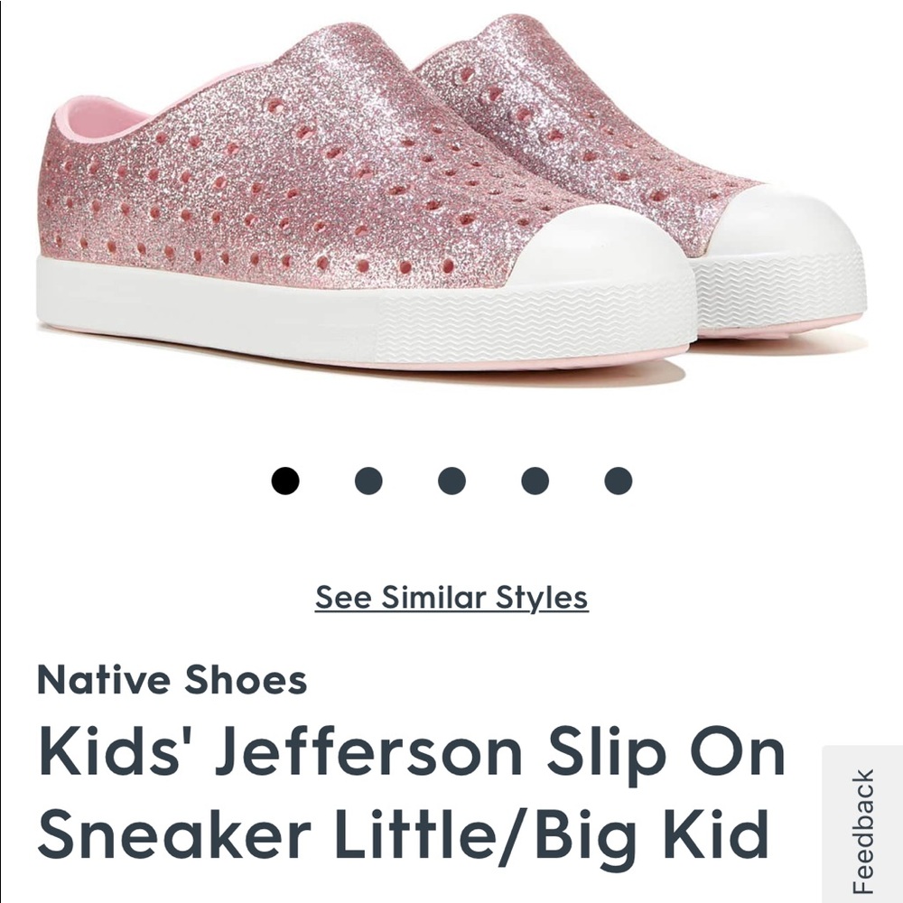 Native Kids' Jefferson Slip On Sneaker
